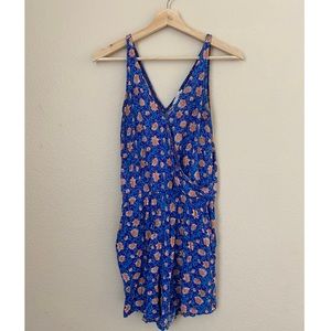 Floral Print Romper